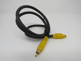 Standard S Video RCA Adaptor Connector Cable Length 3ft Male -- Used