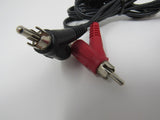 Standard Stereo Audio Splitter Cable RCA x2 Length 30 Inches Male Female -- Used