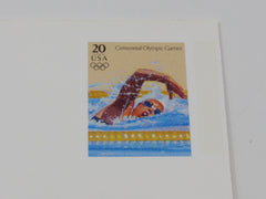 USPS Scott UX253 Vintage 20c Centennial Olympic Games Atlanta VF (Very Fine) -- New