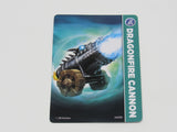 Activision Skylanders Giants Dragonfire Cannon Figure 84538888 -- Used