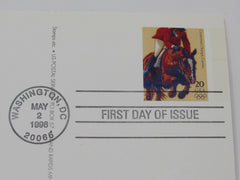 USPS Scott UX258 Vintage 20c Centennial Olympic Games Atlanta First Day of Issue -- New