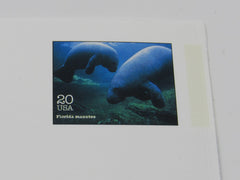 USPS Scott UX269 Vintage 20c Florida Manatee Endangered Species VF (Very Fine) -- New