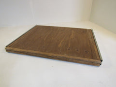 Handcrafted Slideout Cabinet Shelf 22-7/8in L x 27-1/2in W x 1-5/8in H Plywood -- Used