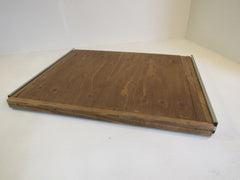 Handcrafted Slideout Cabinet Shelf 22-7/8in L x 27-1/2in W x 1-5/8in H Plywood -- Used