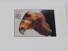 USPS Scott UX276 Vintage 20c California Condor Endangered Species VF (Very Fine) -- New