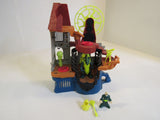 Fisher Price Castle Wizard Tower Multi-Color Imaginext X7674 Plastic -- Used