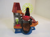 Fisher Price Castle Wizard Tower Multi-Color Imaginext X7674 Plastic -- Used