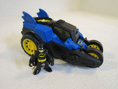 Fisher Price Motorized Batmobile Multi-Color Imaginext W9636 Plastic -- Used