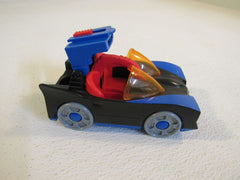 Fisher Price Batman Batmobile With Lights and Launcher Imaginext W1714 Plastic -- Used