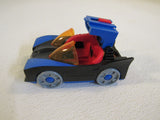Fisher Price Batman Batmobile With Lights and Launcher Imaginext W1714 Plastic -- Used
