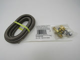 GE Universal Dishwasher Connector 6-Ft Braided 3/8-in comp x 3/8-in comp WX28X32 -- New