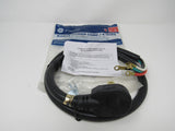 GE Range Power Cord 4 Wire 4-Ft 40amp Universal WX09X10035 -- New