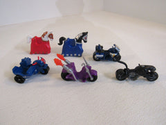 Fisher Price Good Knight Bad Knight Misc Vehicles Lot of 6 Imaginext X8037 -- Used