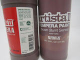 Binny & Smith Inc Artista II Tempera Paint - Lot of 2 Burnt Sienna 54-3115-2-107 -- New