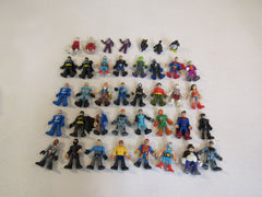 Fisher Price Random Select DC Super Hero Loose Action Figures Lot of 39 -- Used