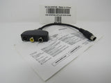 Dell S Video Audio Video Splitter Cable Length 5 Inches 513DP REV A00 -- New