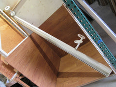 Commercial Ceiling Mount Light Fixture 8-ft T8 White -- Used