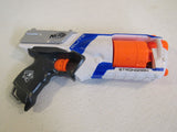 Nerf Elite Strongarm Toy Blaster with Rotating Barrel Slam Fire Hasbro 36033F01 -- Used