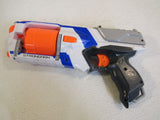 Nerf Elite Strongarm Toy Blaster with Rotating Barrel Slam Fire Hasbro 36033F01 -- Used
