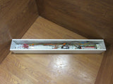 Lutron Ceiling Light Fixture Fluorescent Fire Rated 48-in OSPCU-4827-277-1 -- Used