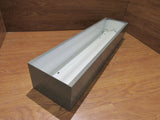 Globe Illumination Ceiling Light Fixture Fluorescent Fire Rated 36-in Gray/White -- Used