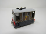 Fisher-Price Thomas & Friends Toby Take-N-Play Brown R9840 Die Cast Metal -- Used