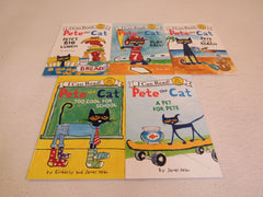 Harper Pete The Cat Super Cool Reading Collection Lot of 5 James Dean Paperback -- Used