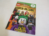 DK Publishing Lego DC Universe Super Heroes Super Villains Childrens Paperback -- Used
