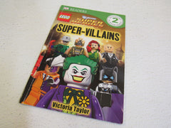 DK Publishing Lego DC Universe Super Heroes Super Villains Childrens Paperback -- Used
