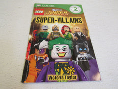 DK Publishing Lego DC Universe Super Heroes Super Villains Childrens Paperback -- Used