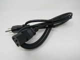 Cox Power Cord 5.5 ft NEMA 5-15P IEC C13 -- Used