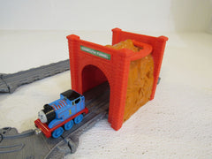 Fisher-Price Thomas & Friends Tidmouth Tunnel Playset Take-N-Play T9042 -- Used