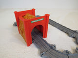 Fisher-Price Thomas & Friends Tidmouth Tunnel Playset Take-N-Play T9042 -- Used