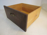 Standard Drawer Brown/Tan Box 18in x 16in x 8in 1/2-in Plywood -- Used