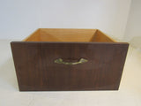 Standard Drawer Brown/Tan Box 18in x 16in x 8in 1/2-in Plywood -- Used