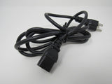 Huan Hsin Power Cord 5.5 ft NEMA 5-15P IEC C13 HS-4 -- Used
