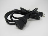 Huan Hsin Power Cord 5.5 ft NEMA 5-15P IEC C13 HS-4 -- Used