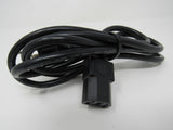Line Tex Power Cord 5.5 ft NEMA 5-15P IEC C13 -- Used