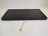 Standard Lite Up OPEN Sign Black Neon Rainbow Light Plastic -- Used