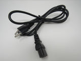 Huan Hsin Power Cord 5.5 ft NEMA 5-15P IEC C13 -- New