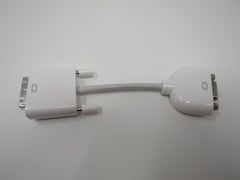 Apple Data Monitor Cable DVI to VGA Adapter 18 Prong Male End 5 Inches M8754G/A -- Used