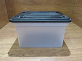 Standard Stackable File Tote Letter & Legal 18.25in x 14.25in x 11in -- Used