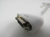 Apple Data Monitor Cable DVI to VGA Adapter 18 Prong Male End 5 Inches M8754G/A -- Used