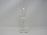 Waterford Fluted Stemmed Glass 9-1/4-in Clear Crystal -- Used