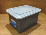 Office Max Stackable File Tote Letter & Legal 18in x 14.5in x 11in OM99658 -- Used