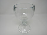 Designer Goblet 7-1/2-in Clear Glass -- Used