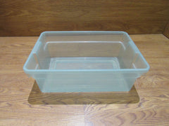 Rubbermaid Storage Tote 16in x 11in x 6in -- Used