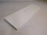 Designer Cabinet Drawer Face Flat 19in x 6.75in x 0.75in White Veneer -- Used