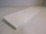 Designer Cabinet Drawer Face Flat 19in x 6.75in x 0.75in White Veneer -- Used