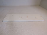 Designer Cabinet Drawer Face Flat 19in x 6.75in x 0.75in White Veneer -- Used